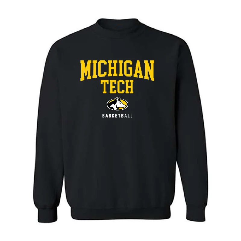 Michigan Tech - NCAA Women's Basketball : Alyssa Wypych - Classic Shersey Crewneck Sweatshirt Hoodie with Hood Adjustable Protection