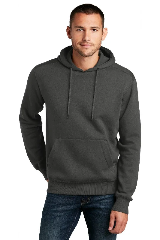 District  Perfect Weight  Fleece Hoodie DT1101 Hoodie with Ribbed Cuffs Snug Fit Comfort