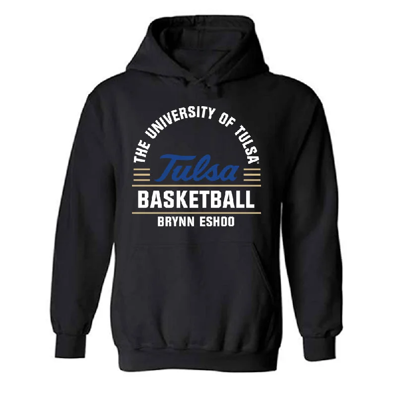 Tulsa - NCAA Women's Basketball : Brynn Eshoo - Classic Fashion Shersey Hooded Sweatshirt Hoodie with Earth Tones Natural Calm