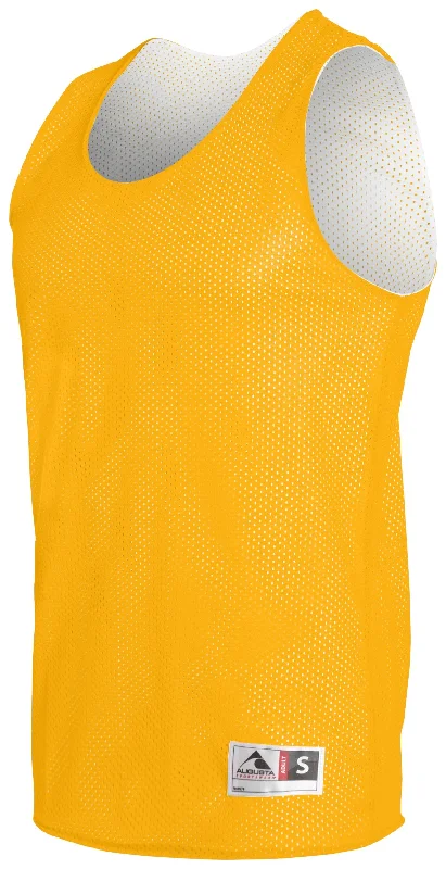 Tricot Mesh Reversible Tank 197 cotton tank top