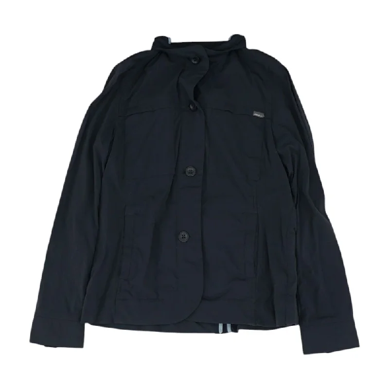 Navy Solid Lightweight Jacket Mesh Jacket Canvas Jacket Denim Jacket