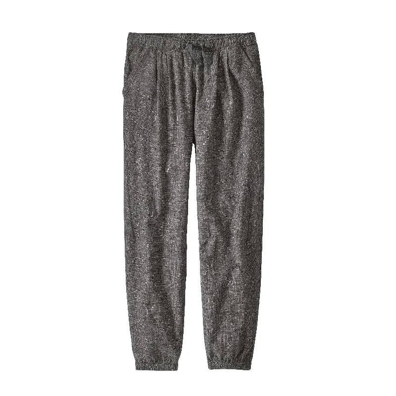 W's Island Hemp Beach Pants Casual Plaid Pants