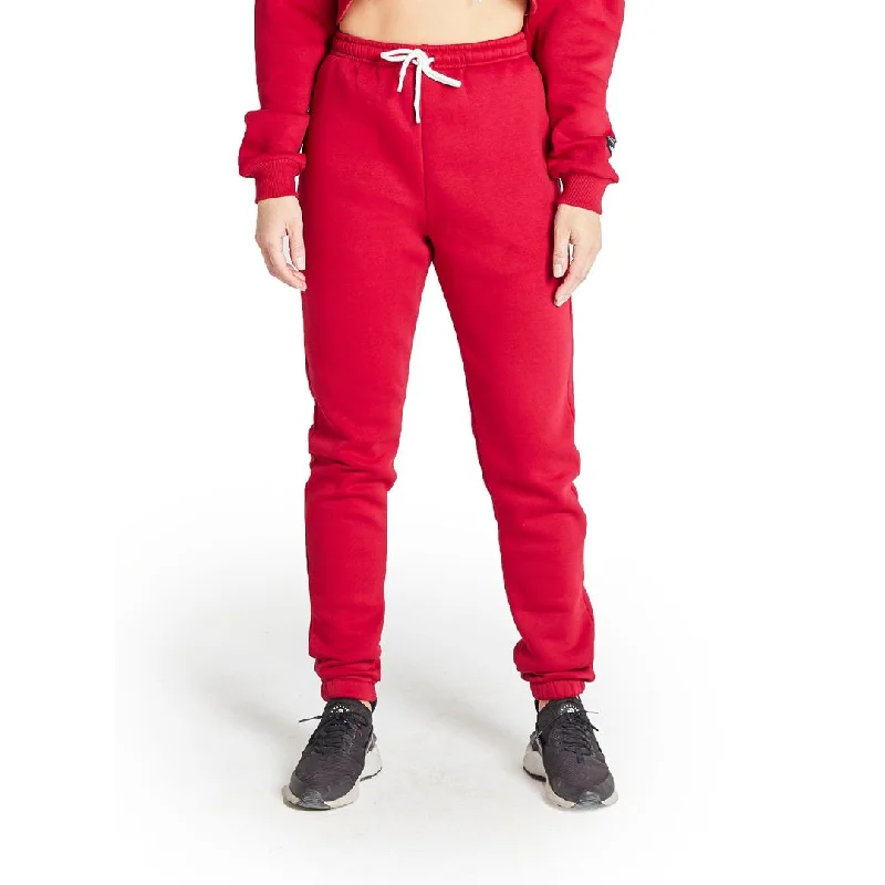 Scorpio Track Burgundy Pants Formal Stretch Pants
