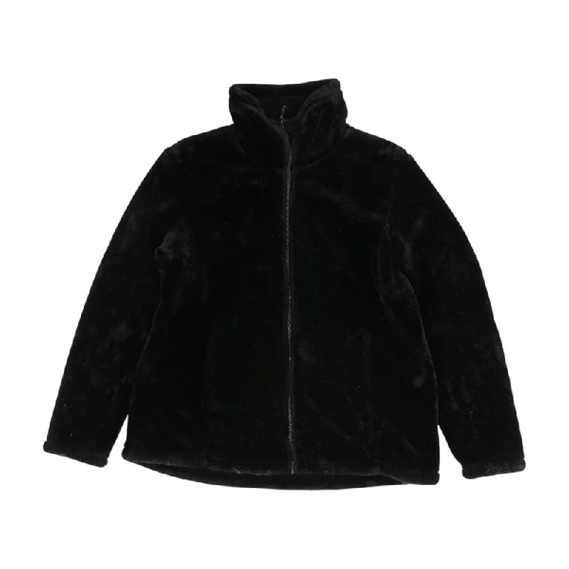 Black Solid Lightweight Jacket Trench Coat Raincoat Waterproof Jacket