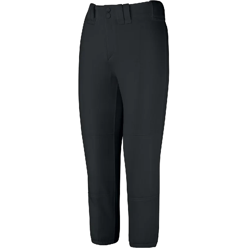 Women's Belted Softball Pant Casual Plaid Pants