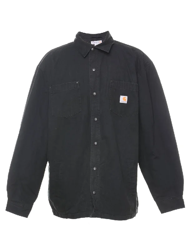 Black Carhartt Chore Jacket - XL Bomber Jacket Anorak Windbreaker