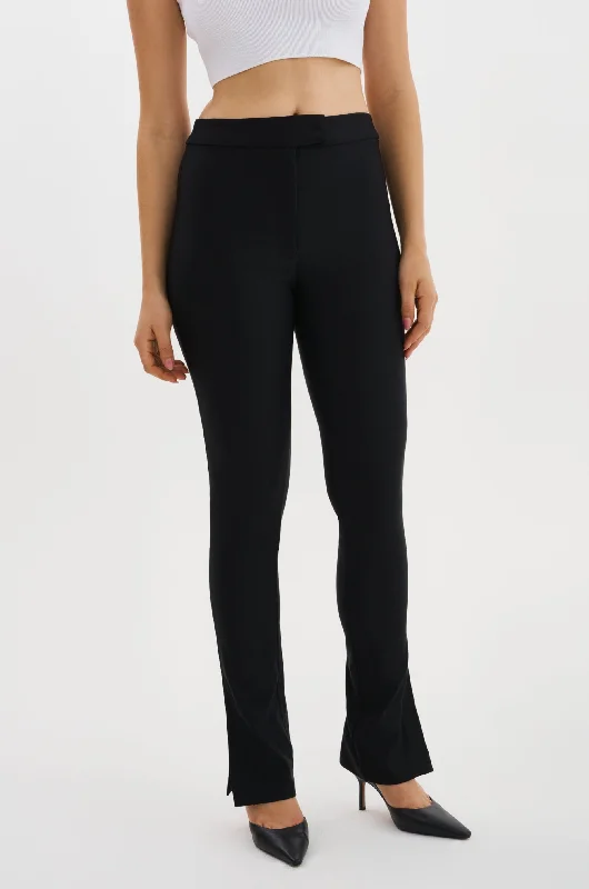 JADYN | Stretch Twill Pant Casual Yoga Pants