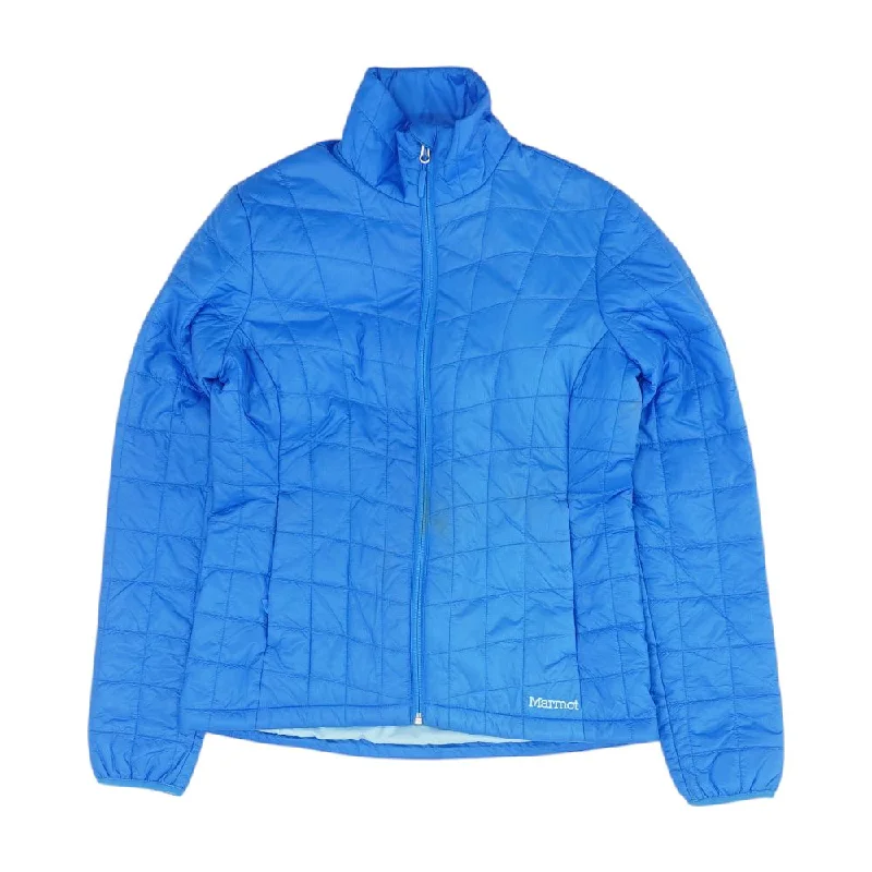Blue Solid Ski Jacket Faux Fur Jacket Real Fur Jacket Shearling Jacket