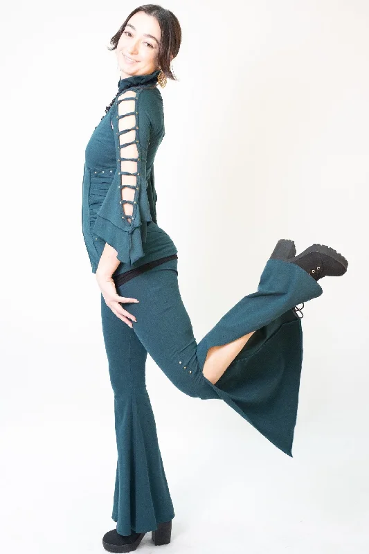 Split Pants Soft Stretch Trousers