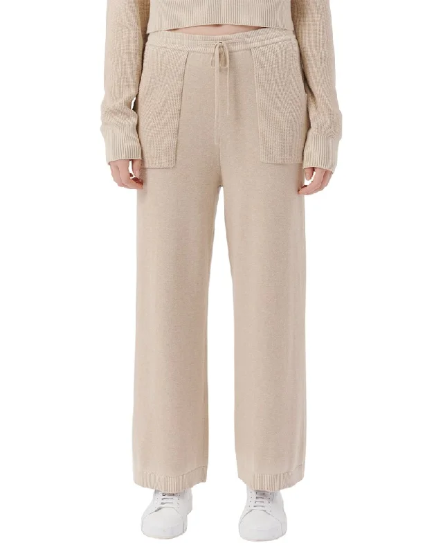 ATM Anthony Thomas Melillo Cashmere-Blend Pant Relaxed Casual Leggings