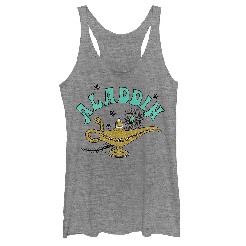 Women's Aladdin Lamp Magic Racerback Tank Top vintage tank top
