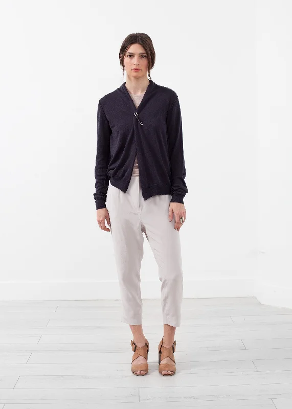 Shawl Cardigan Transparent Opaque Sheer