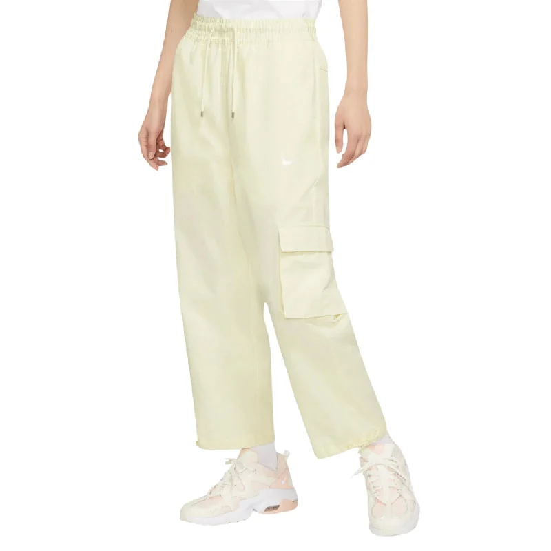 Icon Clash Pant Canvas Pants Chic Faux Leather Pants
