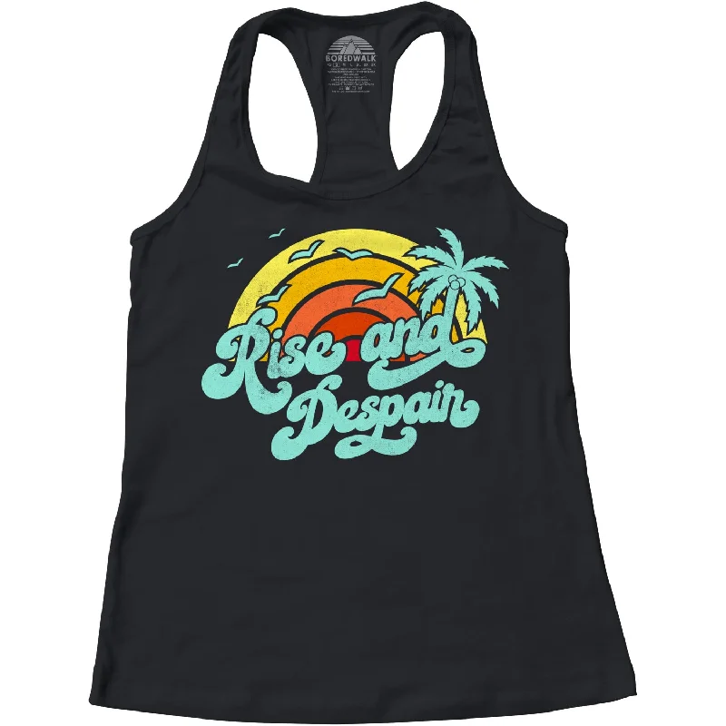 Women's Rise and Despair Racerback Tank Top adorable tank top
