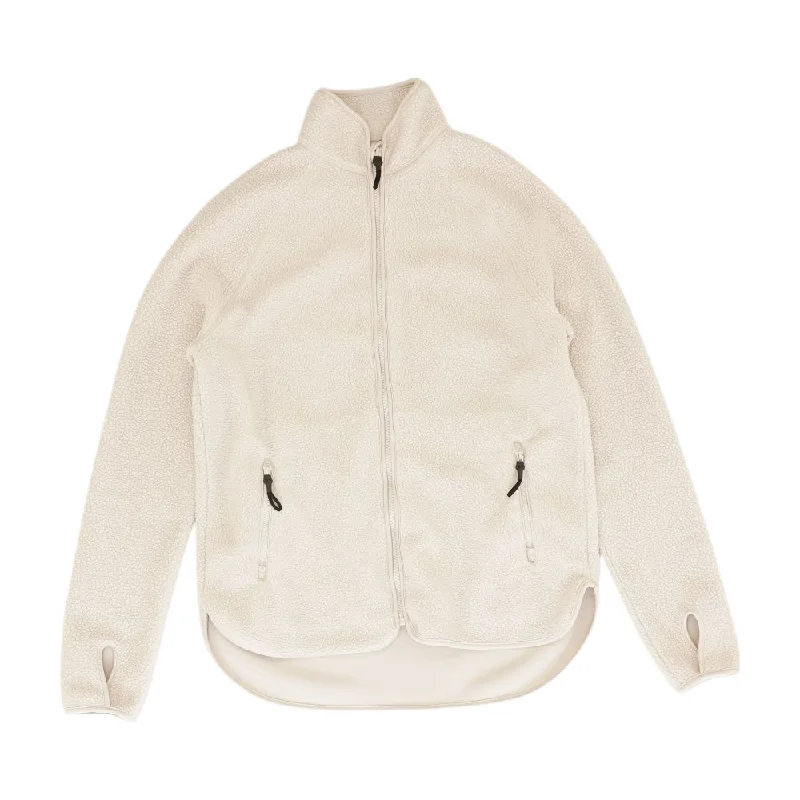 Tan Solid Jacket Snapped Jacket Toggled Jacket Drawstring Jacket
