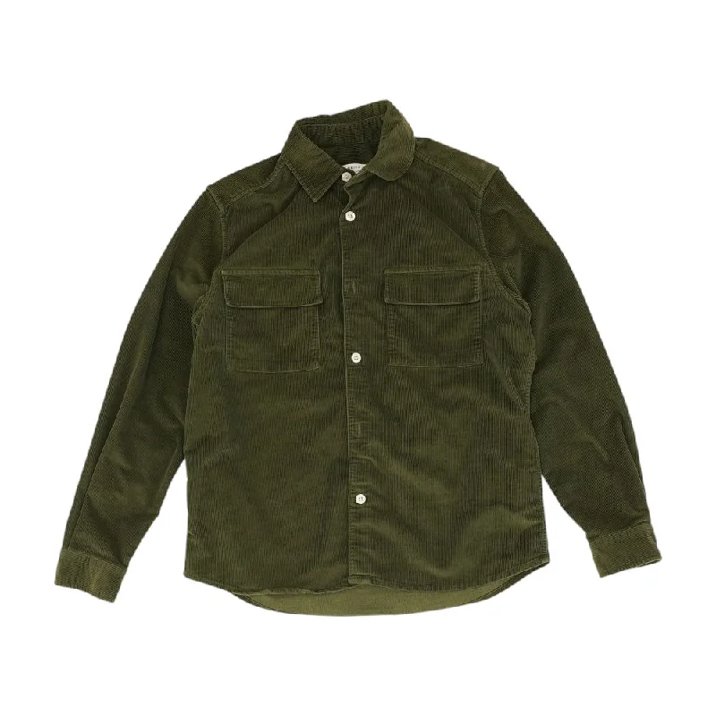 Green Solid Jacket One-Shoulder Jacket Off-the-Shoulder Jacket Asymmetrical Jacket