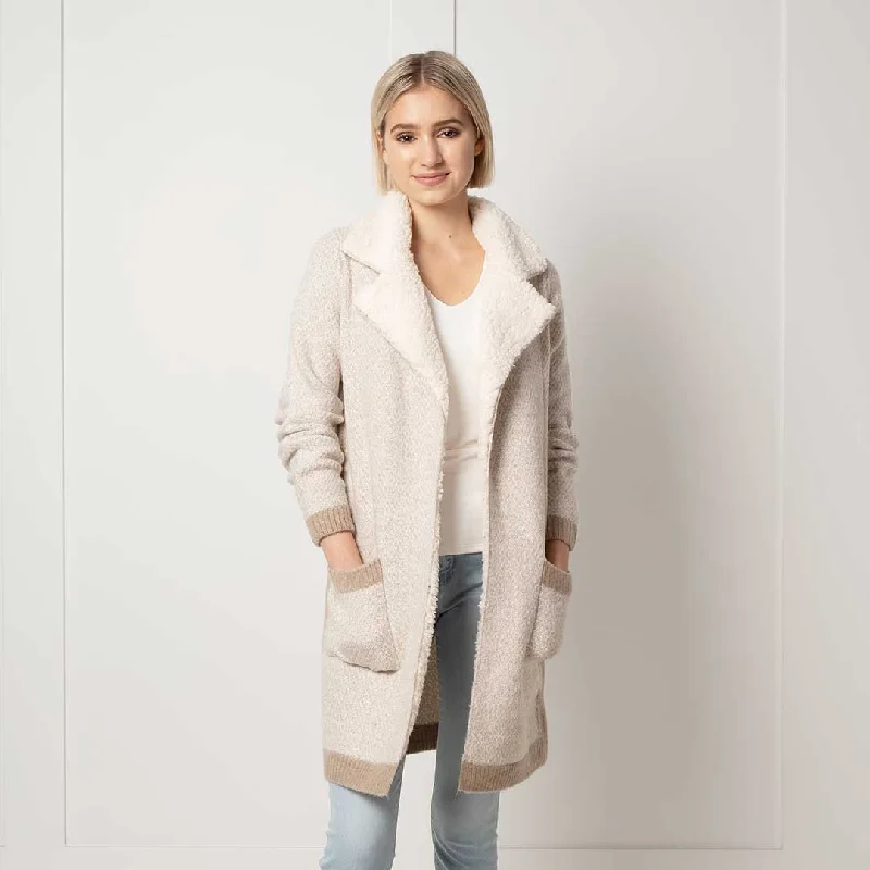 Motion Athleisure Women's Sweater Cardigan Lace Blend Ribbed Blend Corduroy Blend