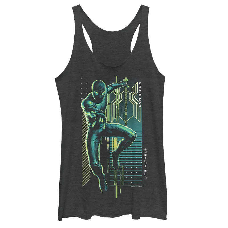 Women's Marvel Spider-Man: Far From Home Night's Hero Racerback Tank Top yoga tank top