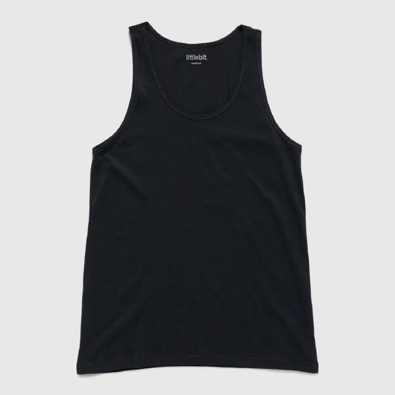 Womens Boyfriend Basic Tank crew neck tank