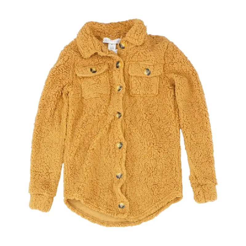 Brown Solid Lightweight Jacket Wool Jacket Cashmere Jacket Tweed Jacket