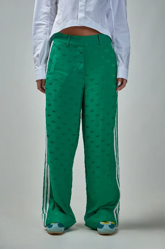 Jacquard Pants Stylish Elastic Waist Pants