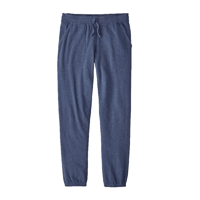 Women's Organic Cotton French Terry Pants - 28" Elegant Trouser Pants