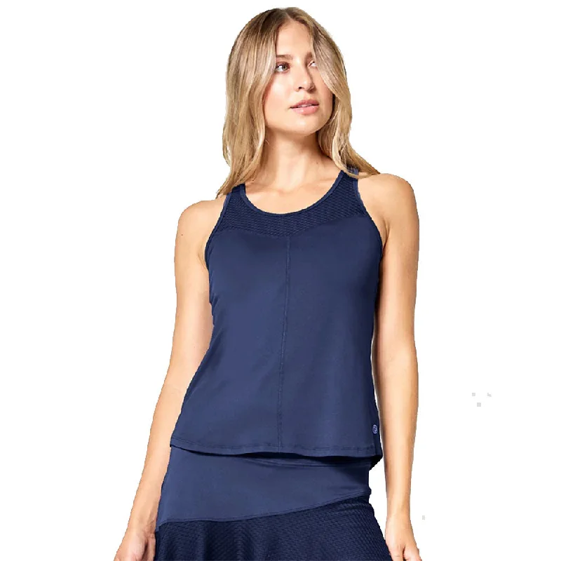 Lija Elite Force Womens Tennis Tank ivory tank top
