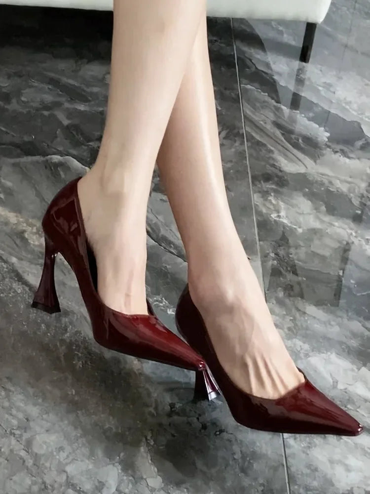 9cm-Wine red