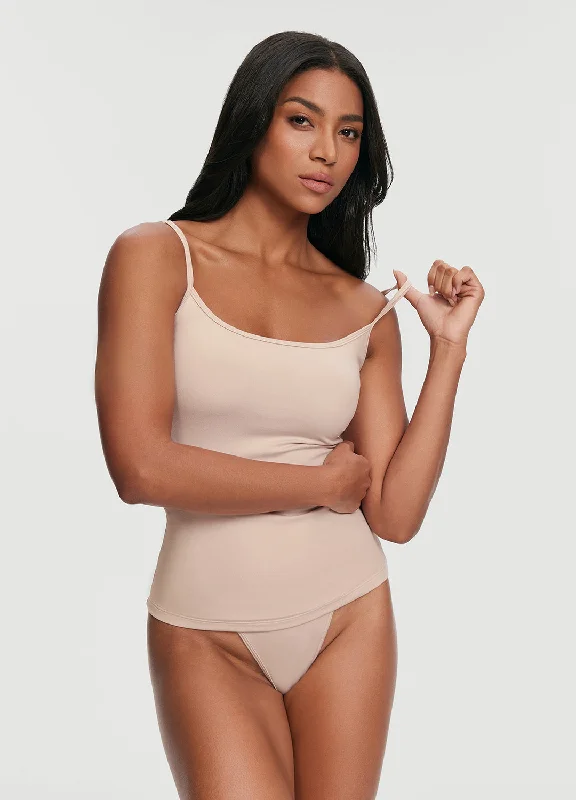 Thin Strap Tank Top v-neck tank top