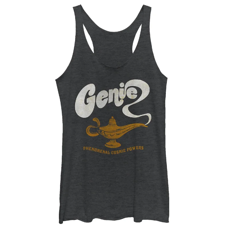 Women's Aladdin Retro Genie Power Racerback Tank Top basic tank top