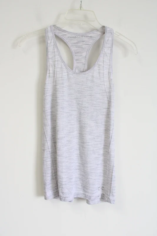 Under Armour Threadborne Gray Tank Top | M lavender tank top