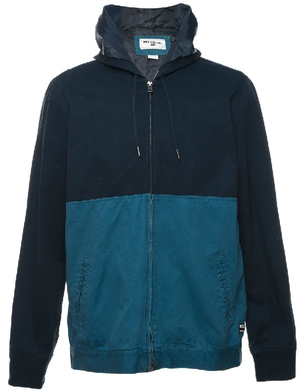 Billabong Two-Tone Jacket - M Striped Jacket Polka Dot Jacket Floral Jacket