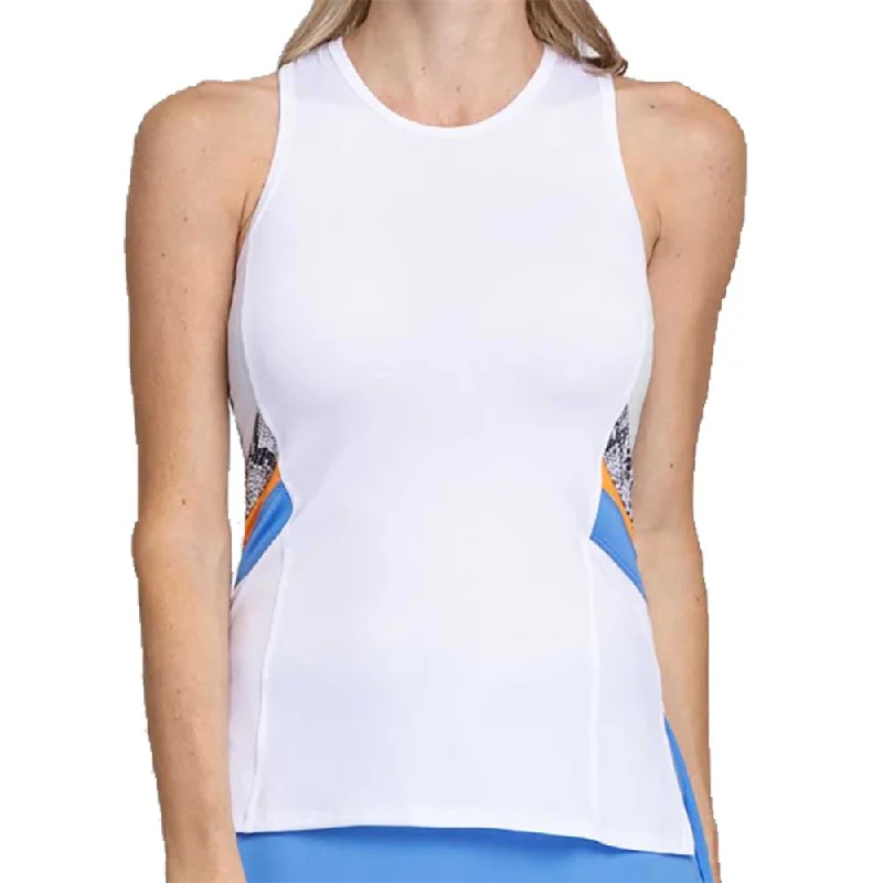 Tail Seaview Collection Olga Womens Tennis Tank Top grey tank top