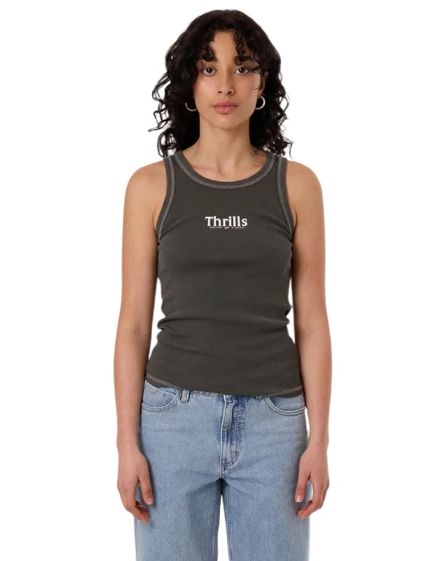 Womens Road To Paradise Sloane Tank lace back tank