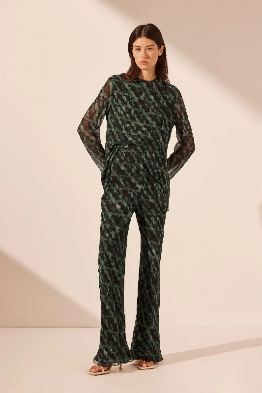 REMI BIAS CUT FLARED PANT Stylish Harem Pants