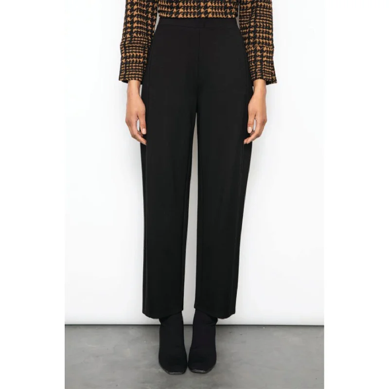 Women's Liv by Habitat Ponte Pant Black Casual Wide Pants
