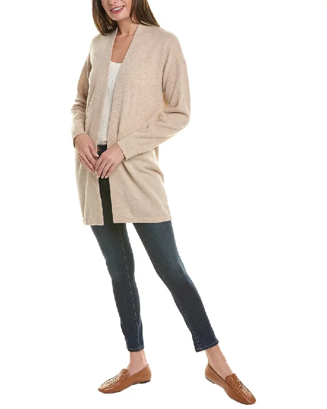 J.McLaughlin Drimmer Cashmere Cardigan Beaded Cardigan Sequined Faux Fur