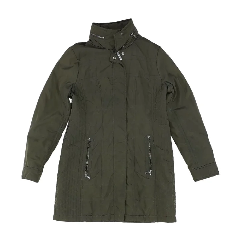 Olive Solid Jacket Striped Jacket Polka Dot Jacket Floral Jacket