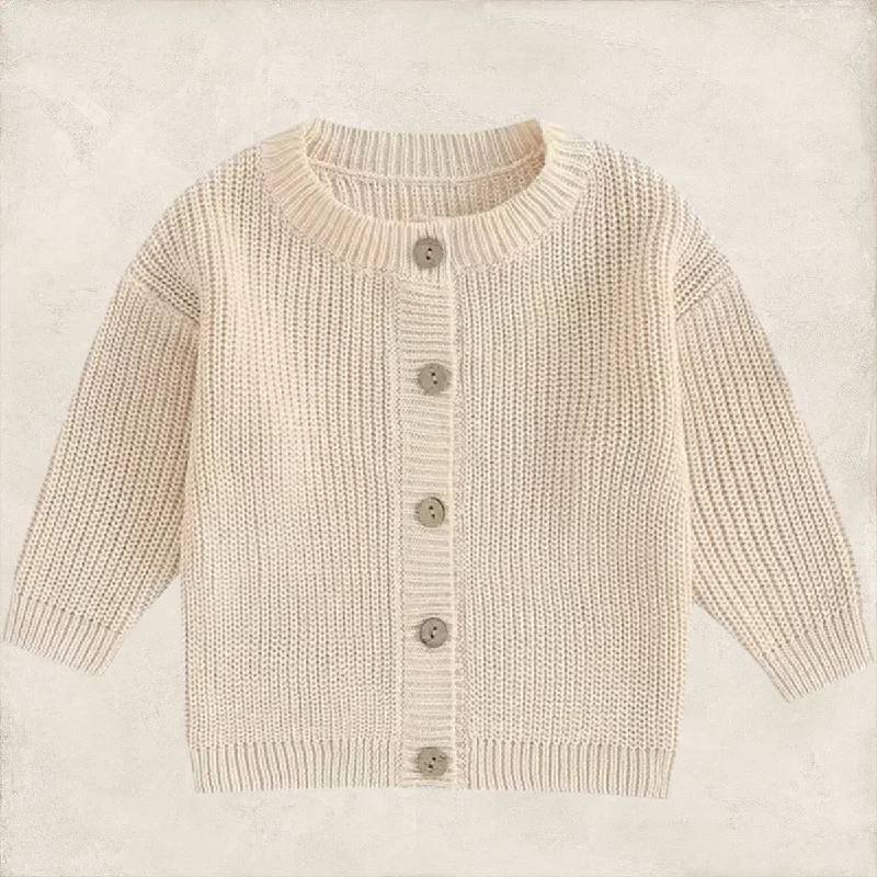Cosy Knit Button Up Cardigan Nylon Fabric Polyester Fabric Spandex Fabric
