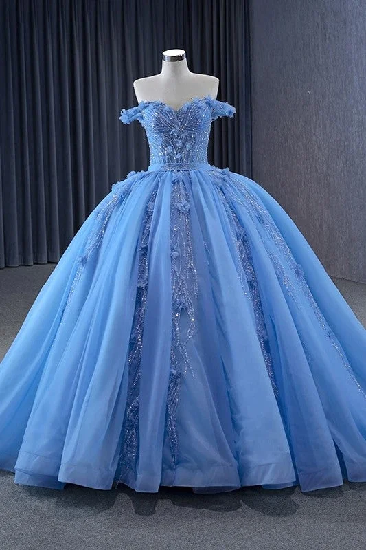 Quinceanera Dresses Elegant Sequins Ball Gown Sweetheart Lace Up Appliques Evening Party Dresses Tunics Chic elegant
