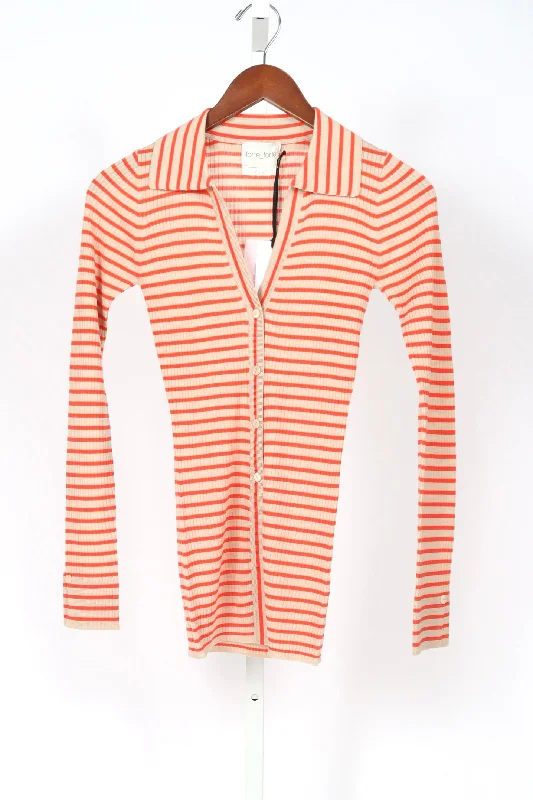 13656_My Knit - Polo Cardigan - Lacca Elasticated Padded Insulated
