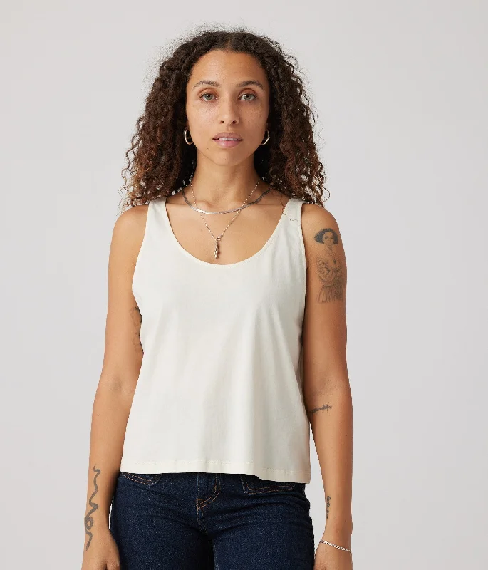 Women's Easy Tank - Stone summer tank top