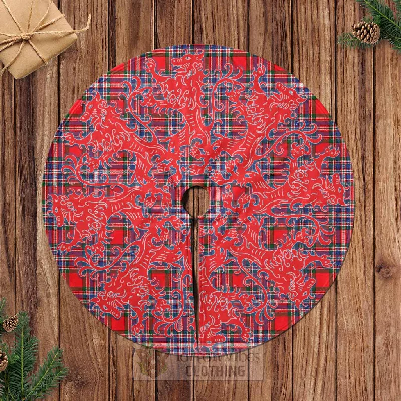 MacFarlane (McFarlane) Tartan Christmas Tree Skirt Lion Rampant Style tulle skirt dreamy