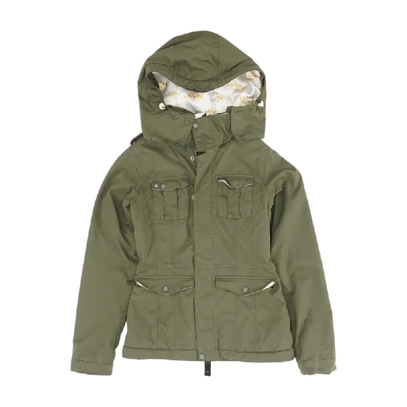 Green Solid Lightweight Jacket Cardigan Sweater Pullover