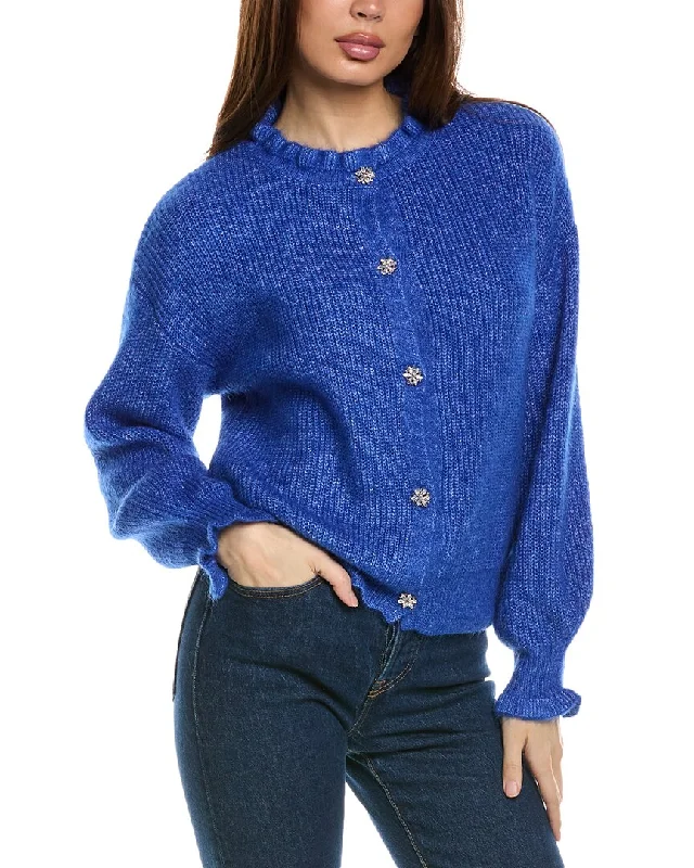 ANNA KAY Chichi Cashmere-Blend Cardigan Button Cardigan Zip Cardigan Pullover Cardigan