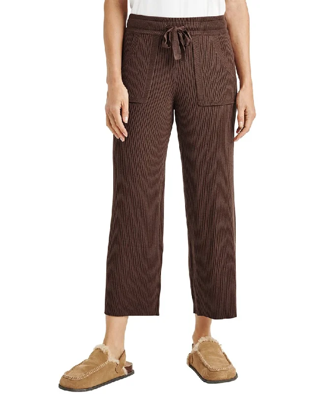 Splendid Georgie Rib Cashmere-Blend Pant Comfortable Denim Pants
