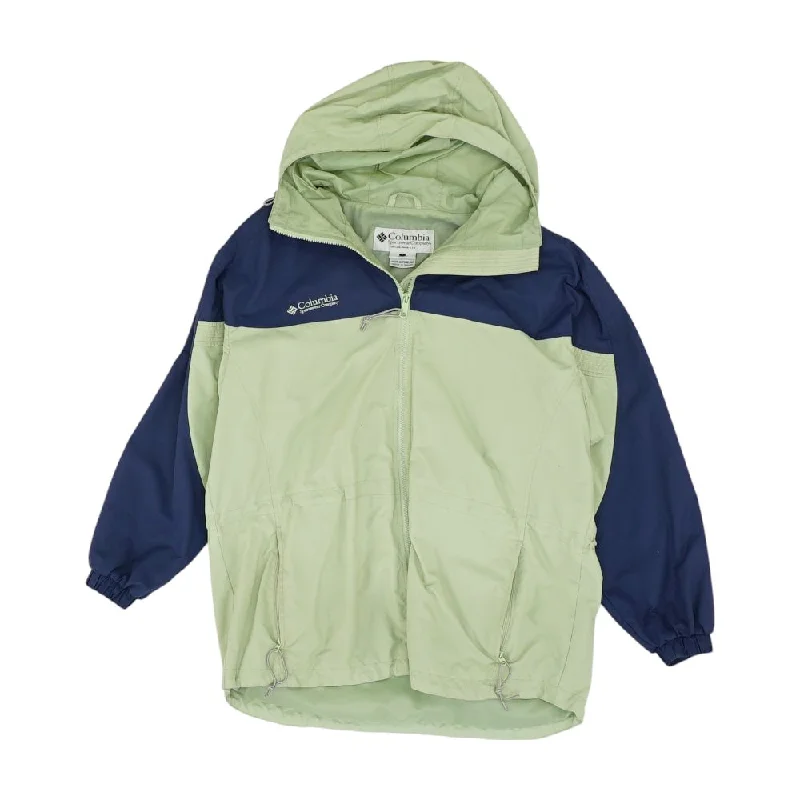 Vintage 1990's-2000's Rain Jacket Zip Front Button Front Snap Front
