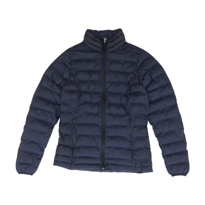 Navy Solid Puffer Jacket Jersey Jacket Tulle Jacket Batik Jacket