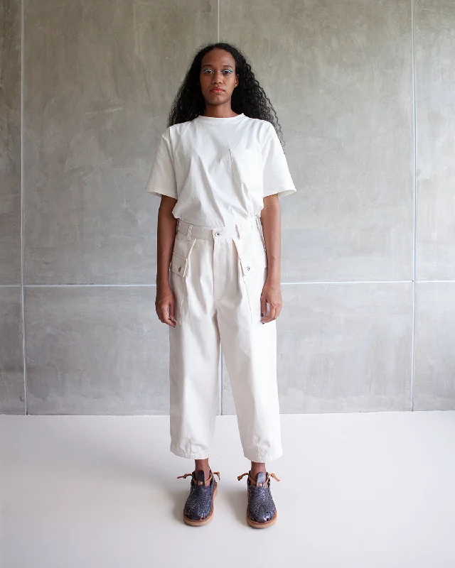 W'MENSWEAR | Maggie Pants | Off White Trendy Work Pants
