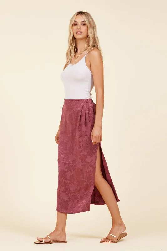 PAYTON MAXI SARONG SKIRT (FINAL SALE) relaxed fit skirt